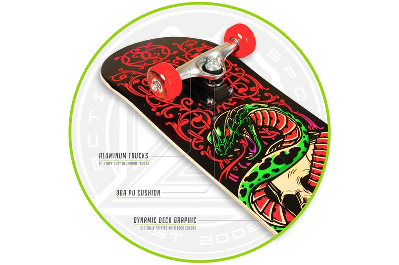 Madd Gear 31" Skateboard - Snake Pit