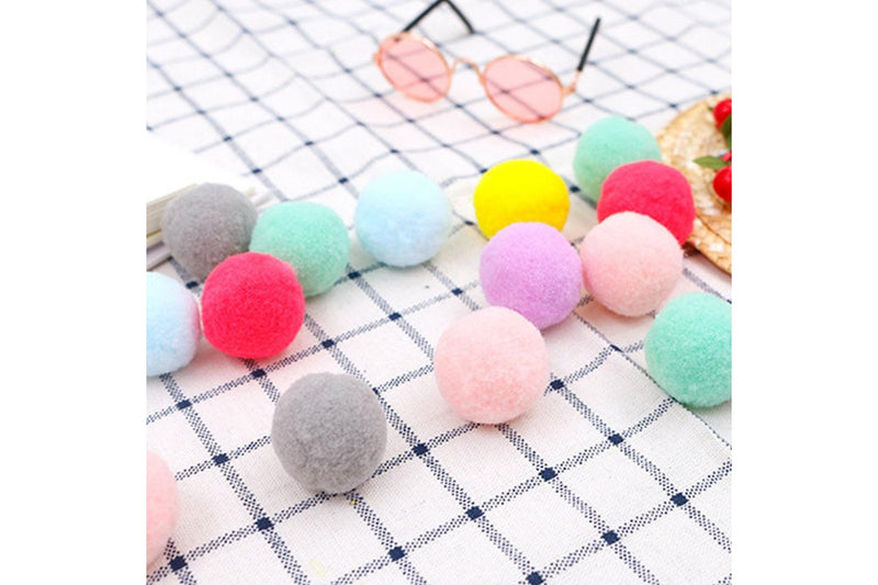 2 Sets Pet Elastic Plush Toy Balls