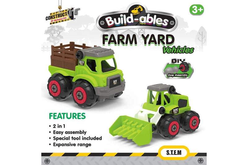 Build-ables: Farm Hand - 2-in-1 Vehicle Playset