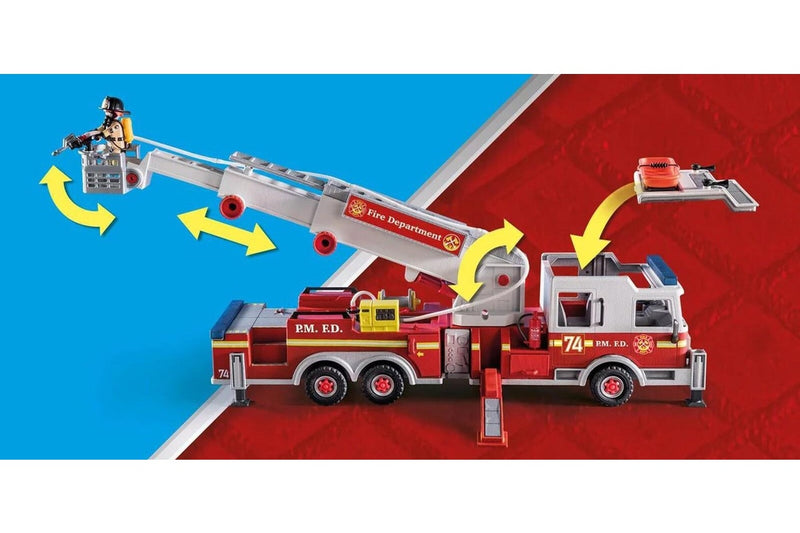 Playmobil: Fire Engine with Tower Ladder (70935)