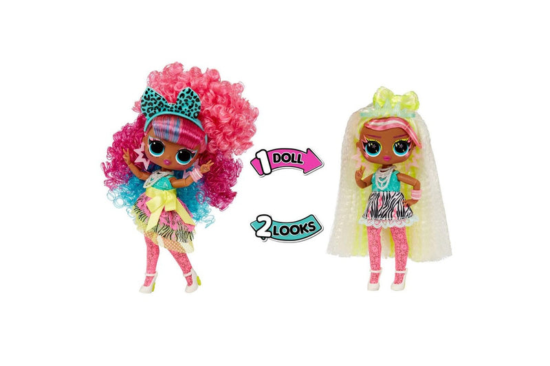 L.O.L. Surprise! Tweens Surprise Swap Fashion Kids Doll Curls-2-Crimps Cora 4+