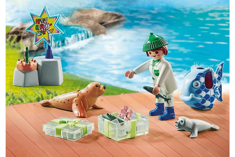 Playmobil: Keeper with Animals (71448)