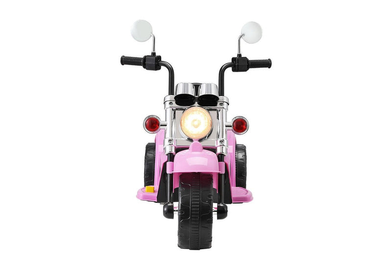 Rigo Kids Ride On Car Motorcycle Motorbike Electric Toys Horn Music 6V Pink