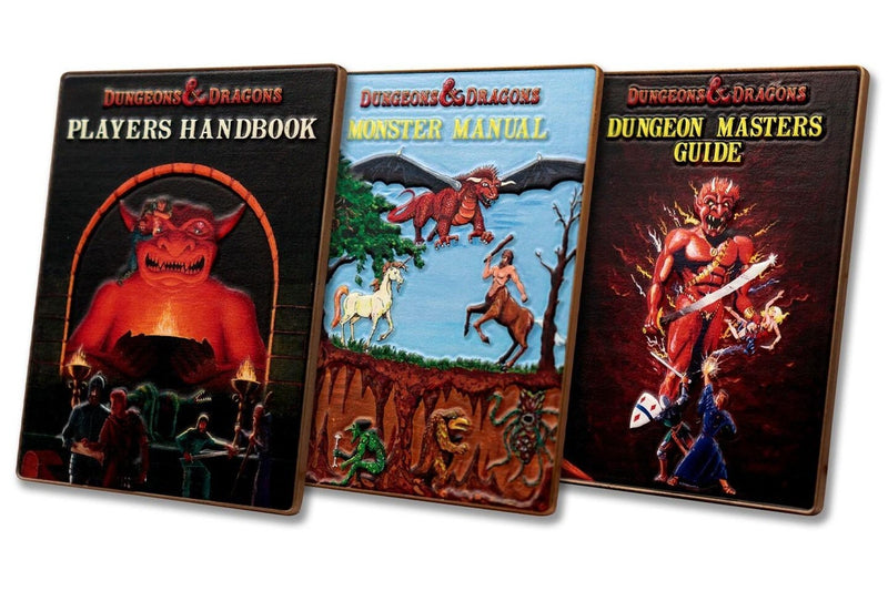 Dungeons & Dragons: 1st Edition Book Cover - Ingot Set