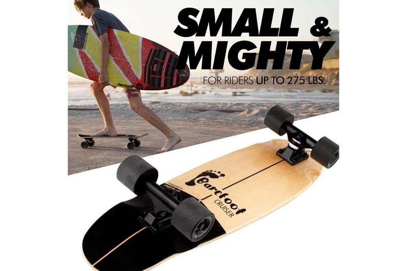 Magneto Barefoot Mini Cruiser Skate Board