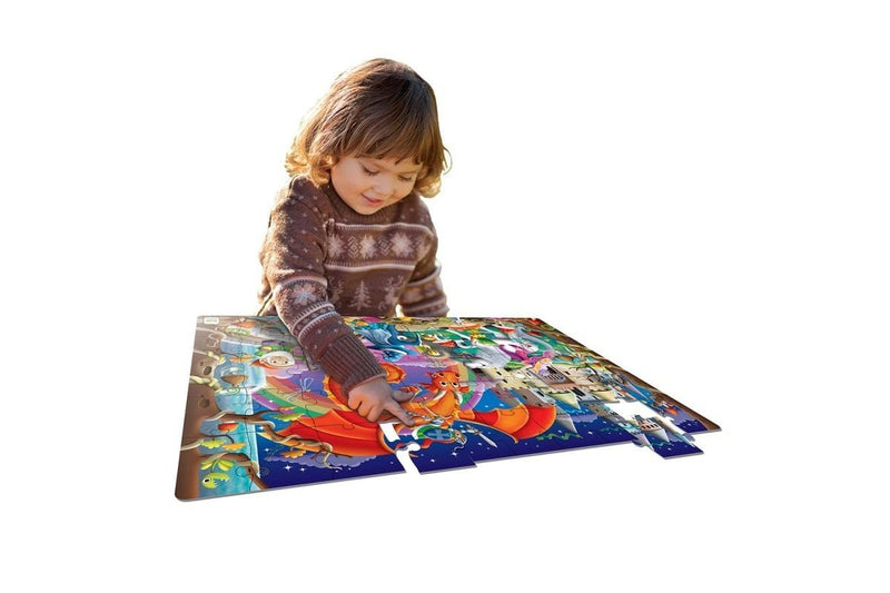 The Learning Journey: Puzzle Doubles - Glow in the Dark Fantasy