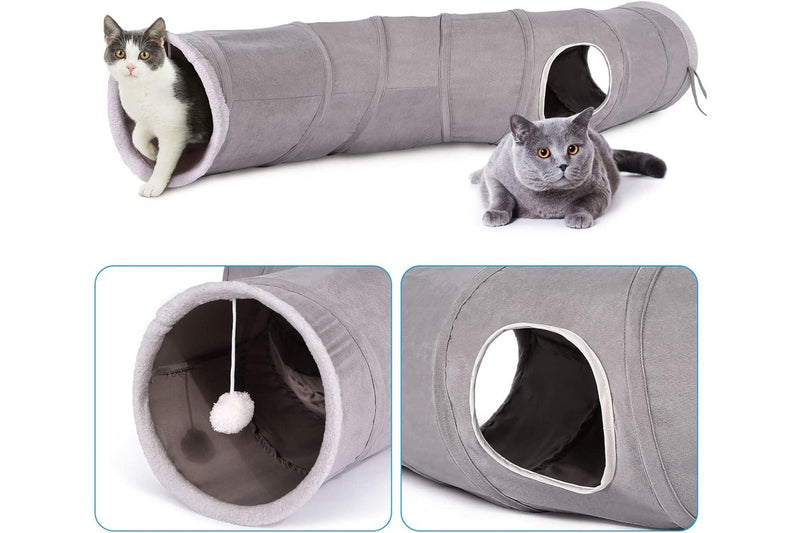 Cat Tunnel Cube 3 Way Tunnels Extend Collapse