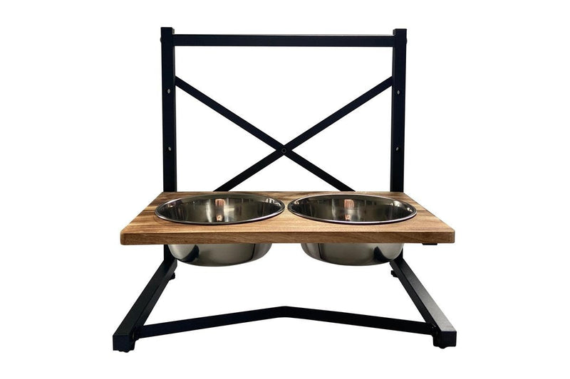 PETSWOL Raised Dog Food Bowl Stand