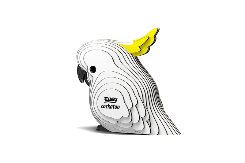 Eugy: Cockatoo - 3D Cardboard Model