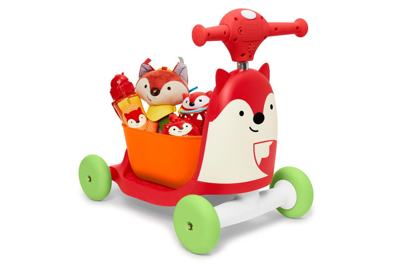 Skip Hop: Zoo Ride On 3 in 1 Scooter - Fox