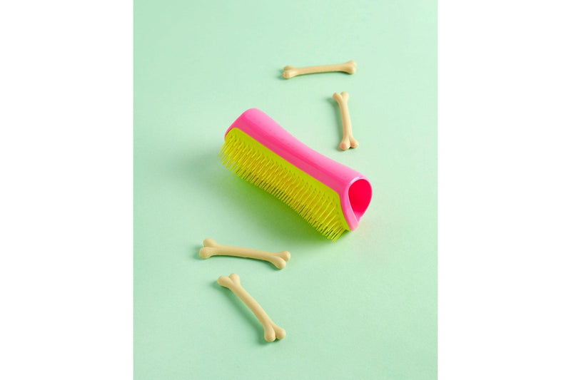 Pet Teezer: Detangling Brush - Pink/Yellow