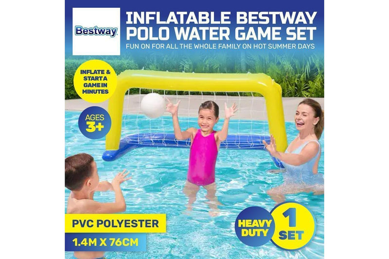 Costcom Water Polo Swimming Set Inflatable Pool Games UV Resistant 1.4m x 76cm