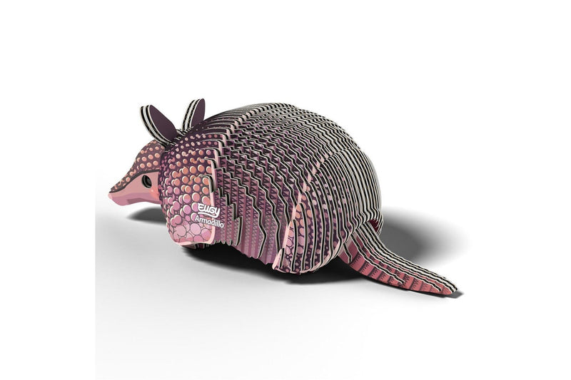 Eugy: Armadillo - 3D Cardboard Model