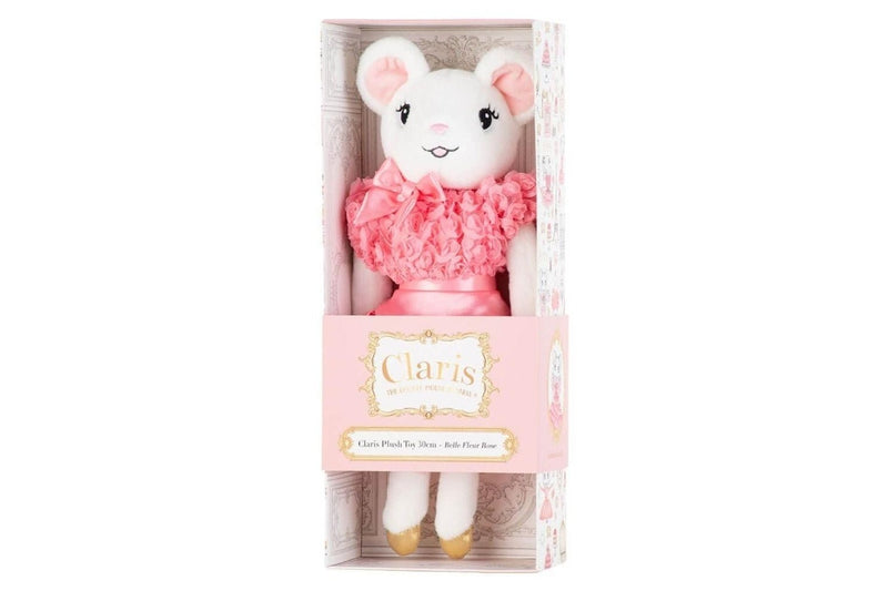 Claris: Claris Belle Fleur Rose - 30cm Plush