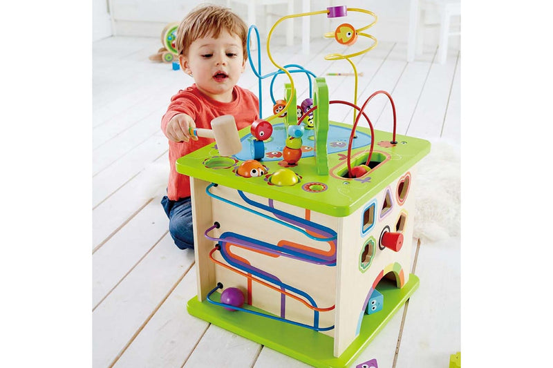 Hape - Country Critters Play Cube