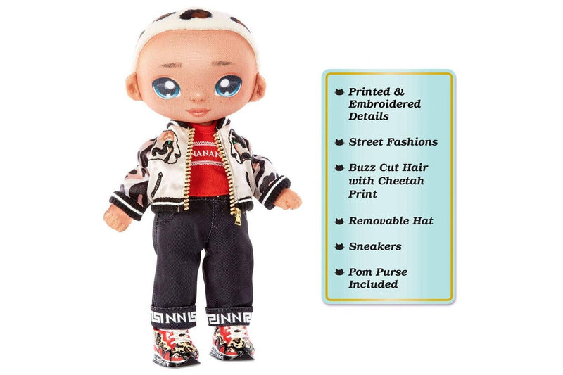 Na! Na! Na! Surprise 2-in-1 Glam Series 19cm Gianni Wilde Fashion Doll Kids 6y+