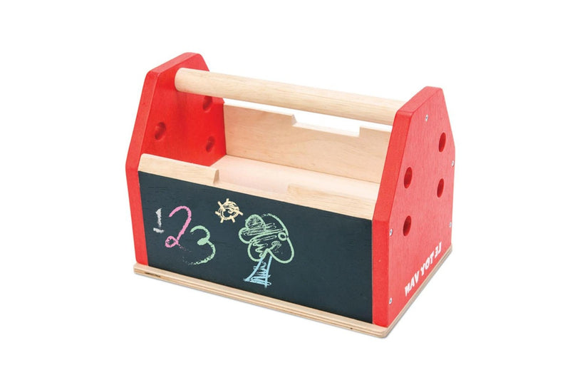 Le Toy Van 22cm Tool Box Screwdriver Hammer Wooden Toy Role-Play Set Kids 3y+