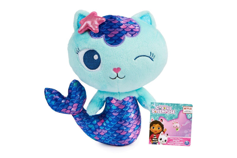 Gabby's Dollhouse: Purr-ific Plush - Mercat (Winking)