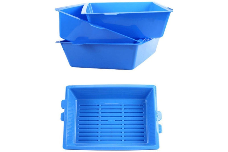 YES4PETS Lift and Sift Self Cleaning Kitty Litter Trays Cat Litter Tray Toilet Sifting Slotted Trays