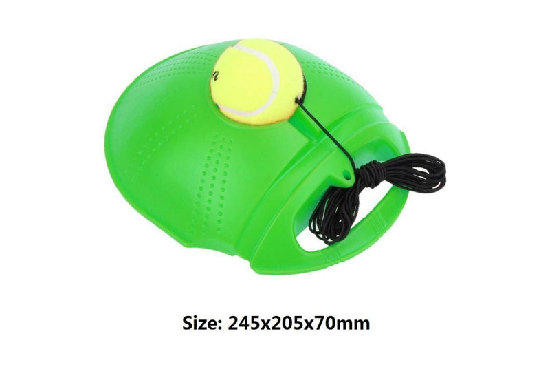 Solo Tennis Trainer With Balls Rebound Practice Training Exercise Home Fitness Tennis Training Devices