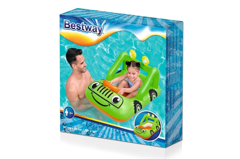 Bestway: Lil' Navigator Baby Boat - Jeep (36" x 24"/92cm x 61 cm)