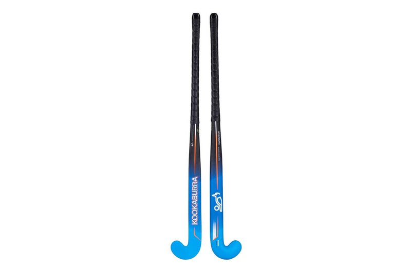 Kookaburra Storm Light M-Bow Field Hockey Stick (Black/Blue/Orange) (34in)