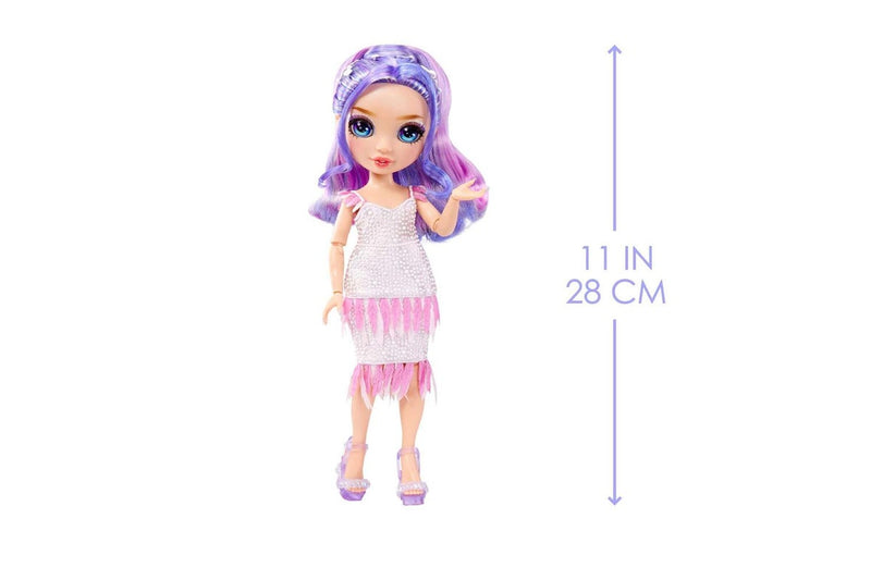 Rainbow High Fantastic Kids Play Fashion Dress Up Doll Violet Willow 28cm 4+