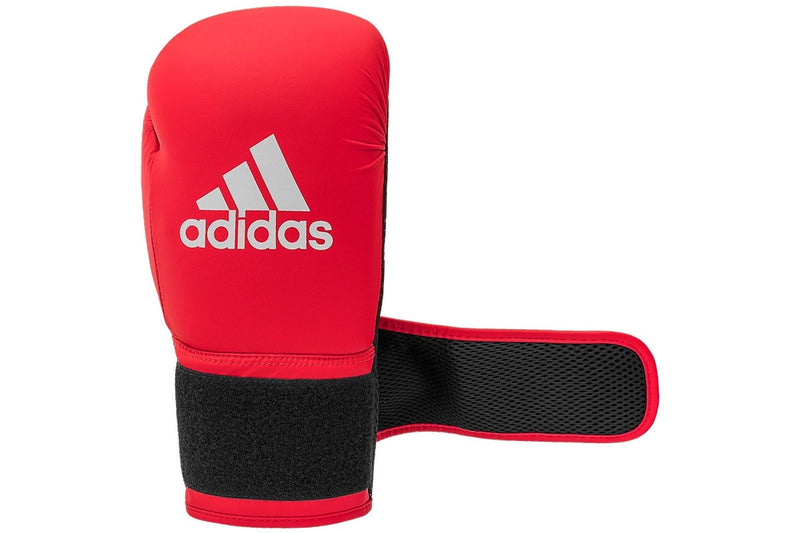 Adidas Hybrid 25 Boxing Gloves - Red / White - 14oz