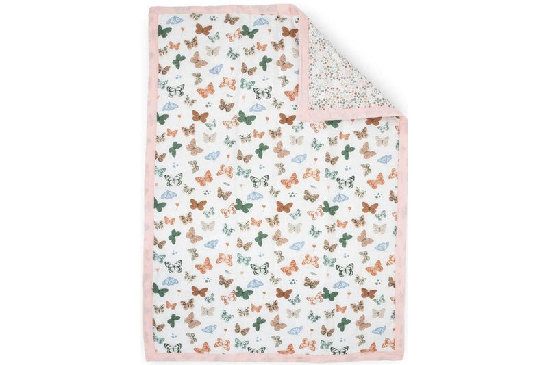 Little Unicorn: Toddler Bedding Set - Butterflies