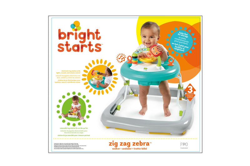 Bright Start: Zig Zag Zebra Walker