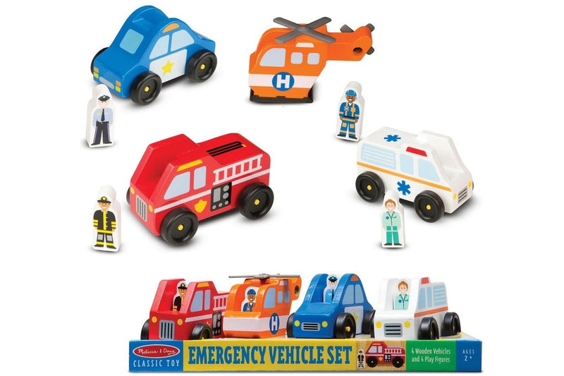 Melissa & Doug: Emergency - Vehicle Set