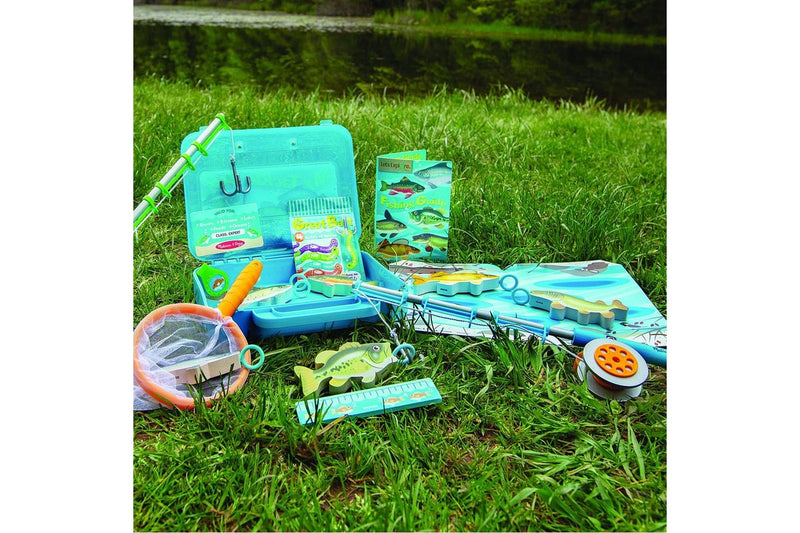 Melissa & Doug Let's Explore Fishing Play Set Kids Childrens Play Toy 3+