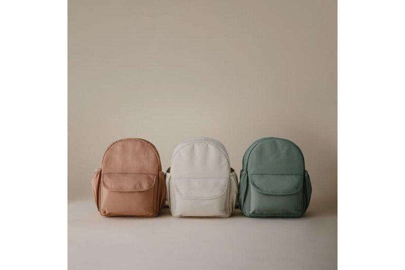 Mushie: Kids Mini Backpack - Fog