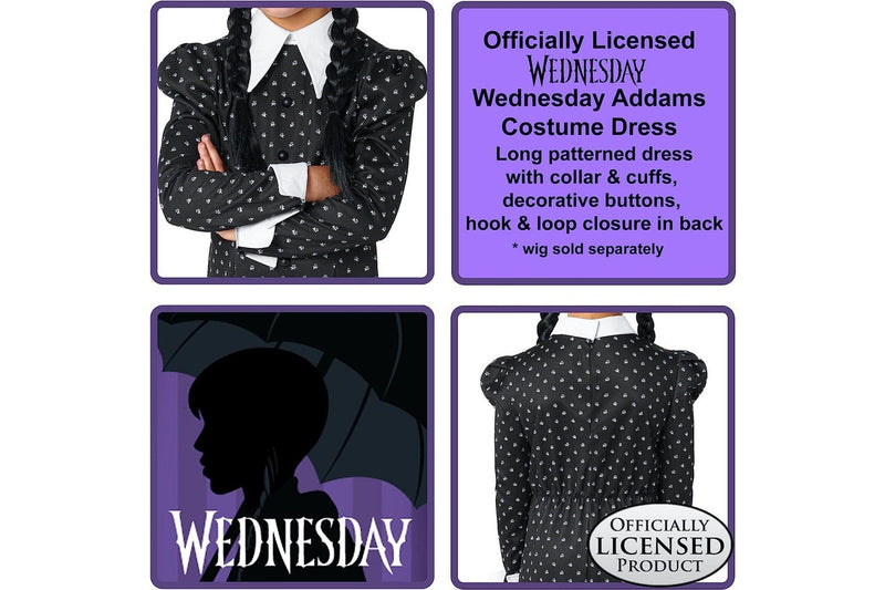 Wednesday (2023): Wednesday - Deluxe Costume (Size: 8-10)