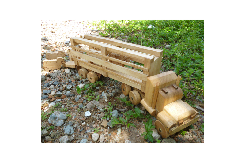 Cattle Truck Wooden Toys