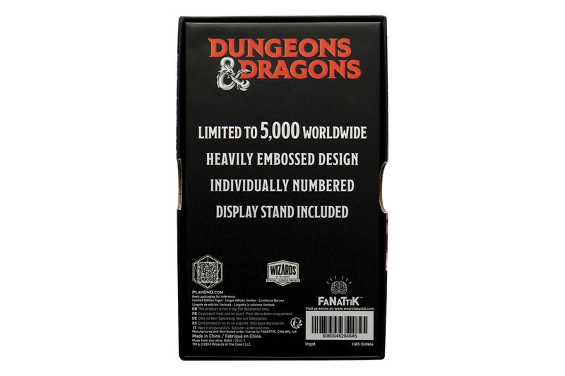 Dungeons & Dragons: Book of Many Things Limited Edition Ingot