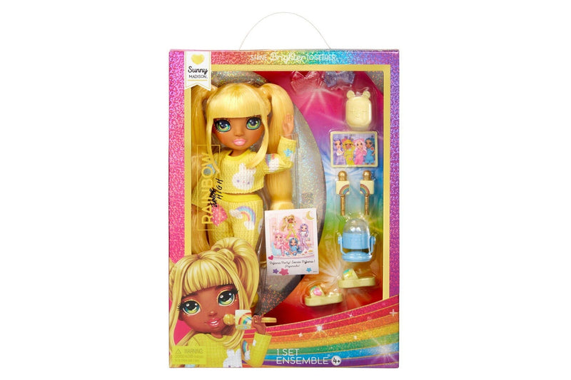 Rainbow High: Junior High Doll - Sunny Madison (Yellow)