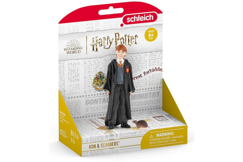 Schleich: Wizarding World - Ron & Scabbers