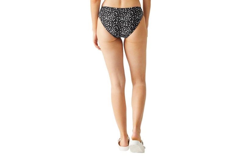 Regatta Womens/Ladies Aceana Polka Dot Bikini Bottoms (Black/White) (16 UK)