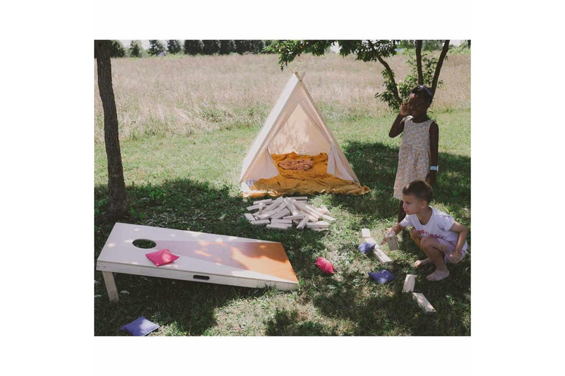 Kinderfeets 120cm Cornhole Kids Children Outdoor Garden Fun Wooden Play Toy 3y+