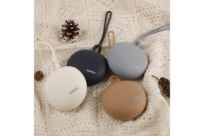 Haakaa: Silicone Dummy Holder Case - Cream