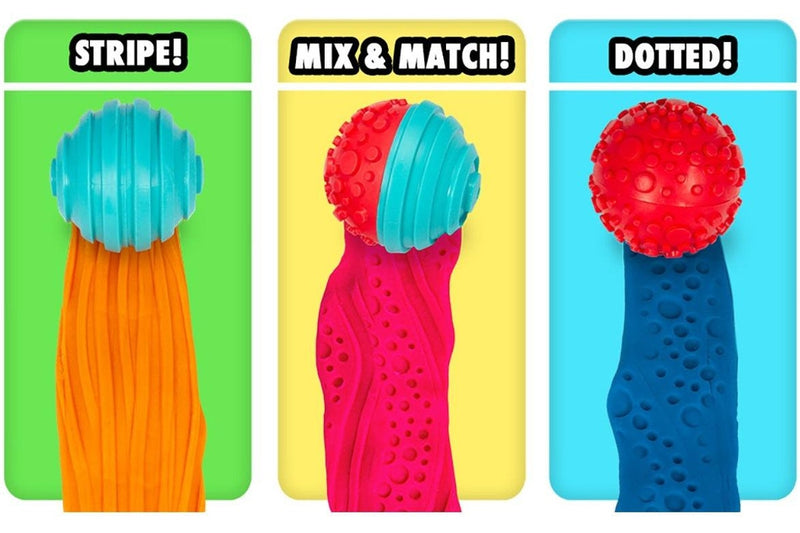 Sense & Grow: Mix & Match Sensory Textured Rollers & Scented Dough Set