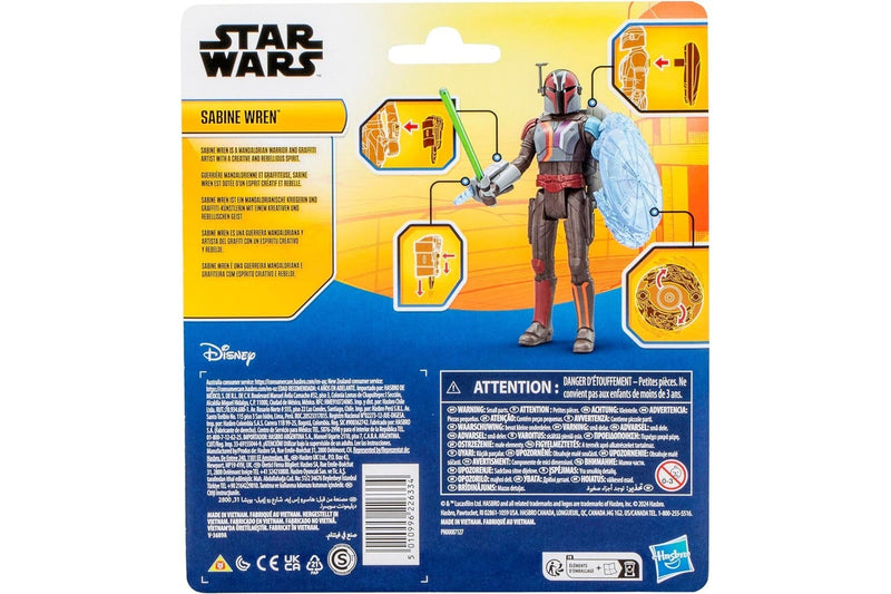 Star Wars: Sabine Wren - 4" Deluxe Action Figure