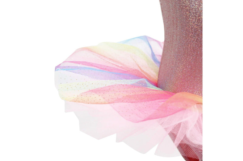 Pink Poppy: Unicorn Dreamer - Rainbow Party Tutu (Size 5-6)