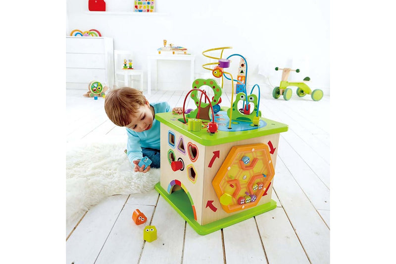 Hape - Country Critters Play Cube