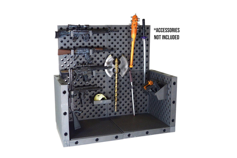 Super Action Stuff!: Ultimate Weapons Rack Modular - Display Accessory