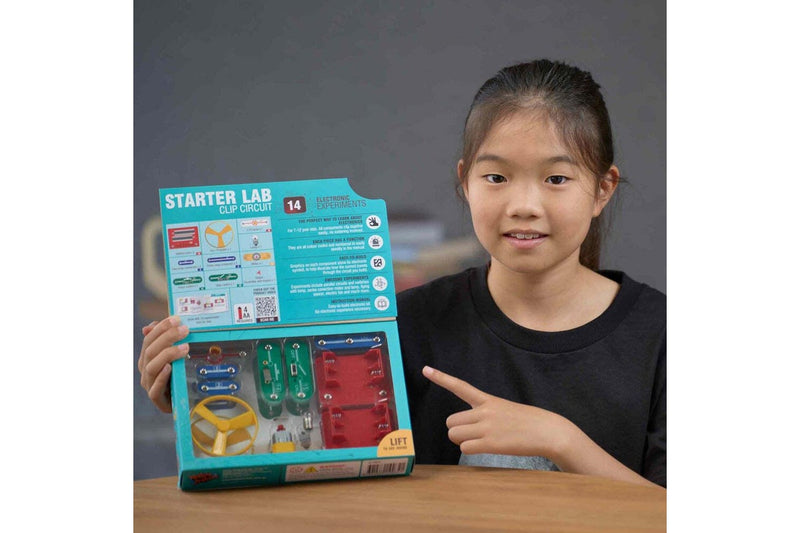 Heebie Jeebies Clip Electric Circuit Starter Lab Kids Children's Science Set 7+