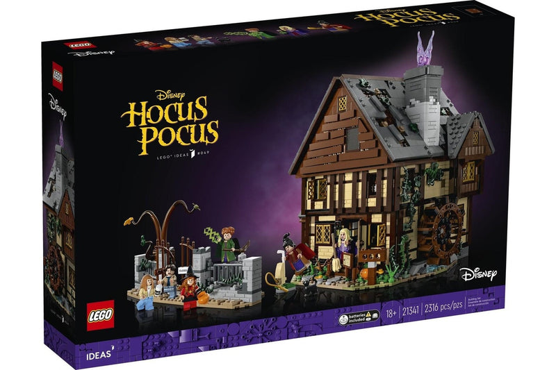 LEGO Ideas: Disney Hocus Pocus - The Sanderson Sisters' Cottage (21341)