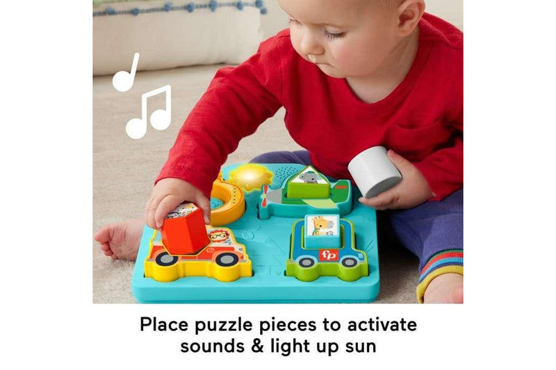 Fisher-Price: Shapes & Sounds Vehicle Puzzle