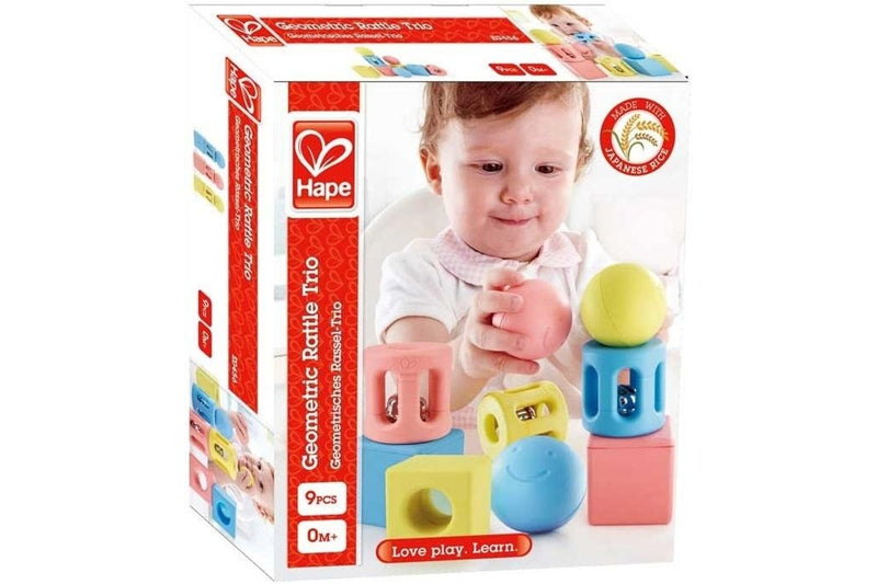 Hape: Geometric Rattle Trio